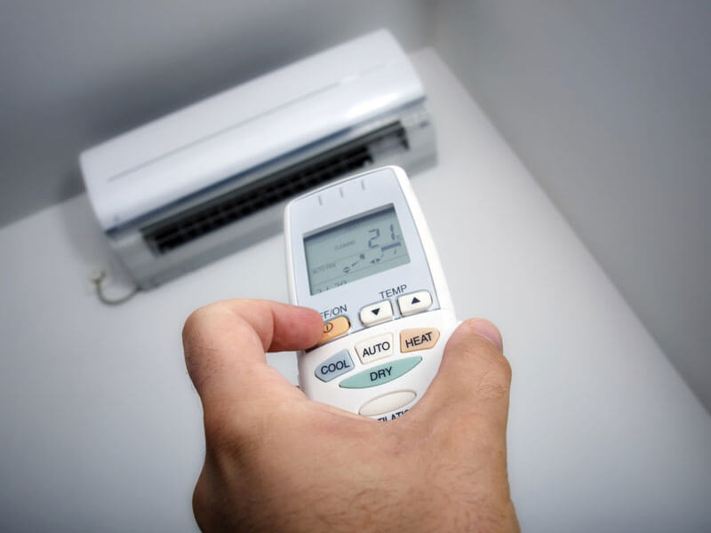 verification telecommande climatisation thermostat pac